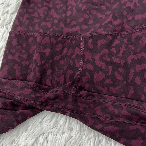 Lululemon Align Crop *21" Formation Camo Dark Adobe Multi - Picture 3 of 6
